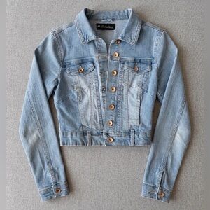 Cropped Denim Jacket (S)